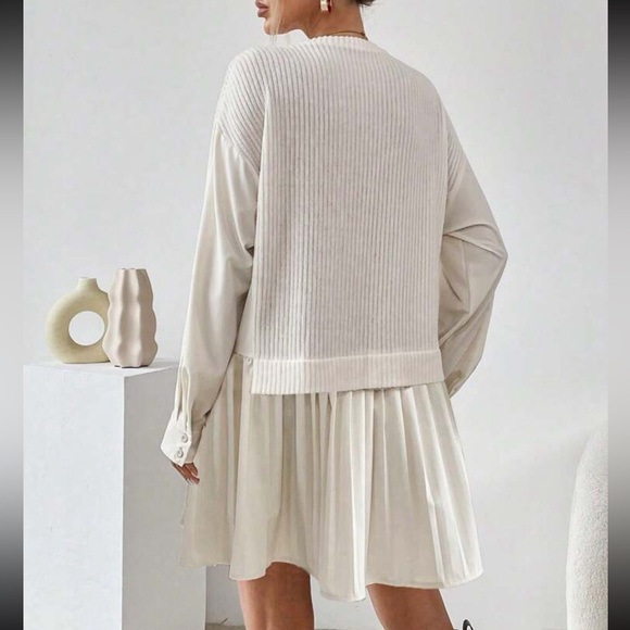 Pleated hem dress - Picture 2 of 9